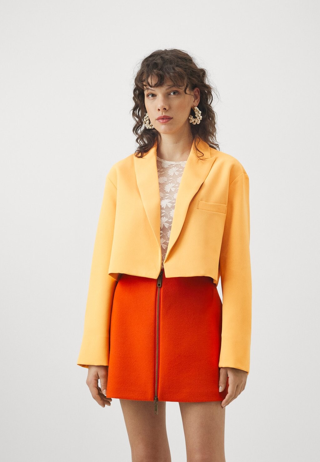 

Блейзер MAX&Co. KIMIKO, цвет mandarino