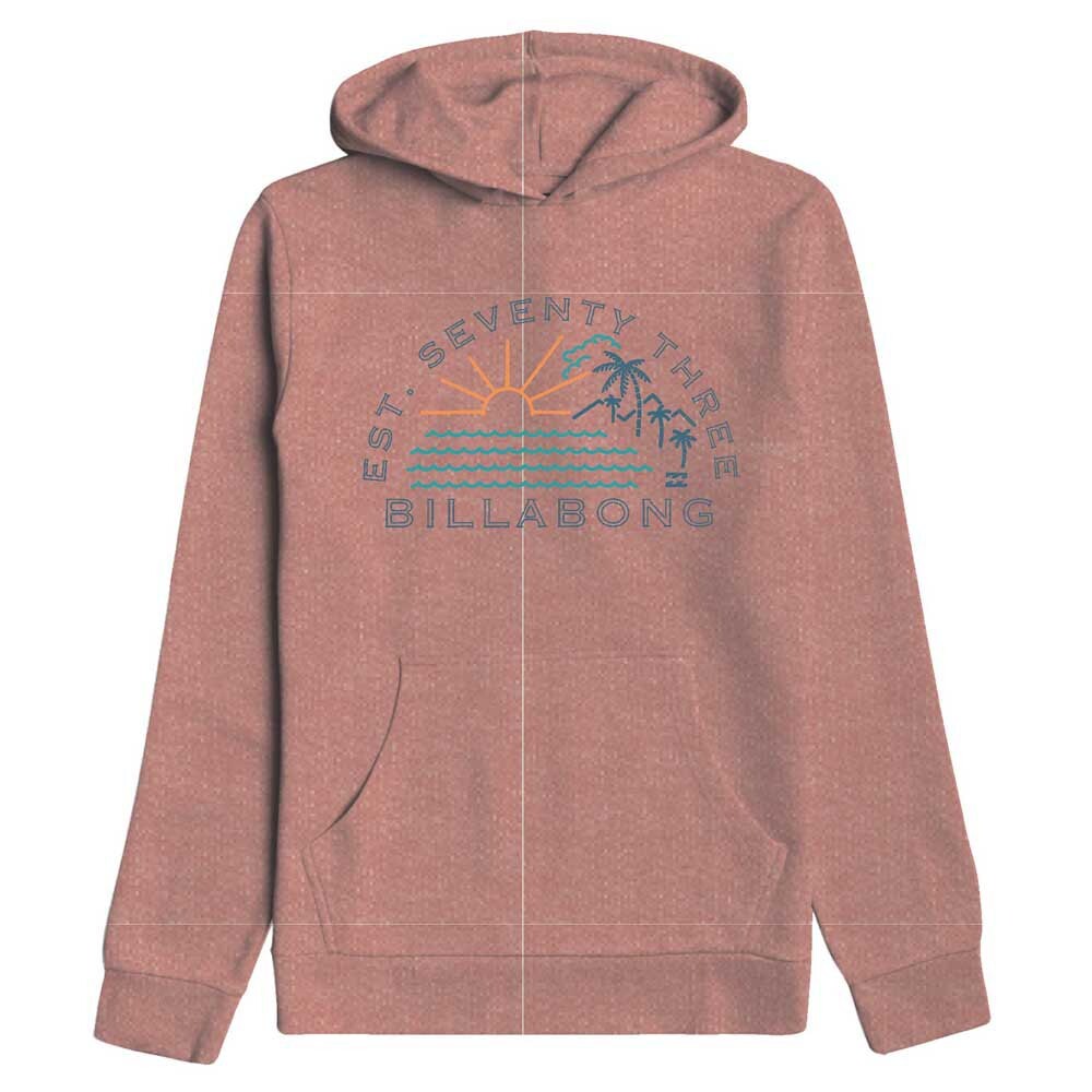

Худи Billabong Isla Vista, розовый