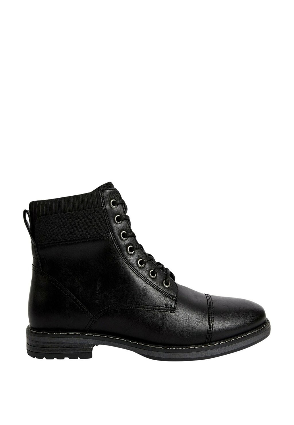 

Ботильоны Military Side Zip Casual Boots Marks & Spencer, черный