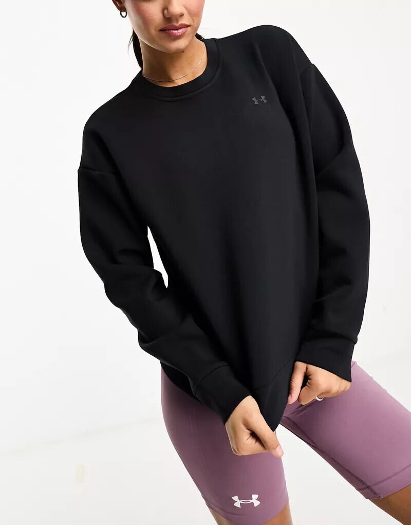 

Черная флисовая толстовка Under Armour Unstoppable