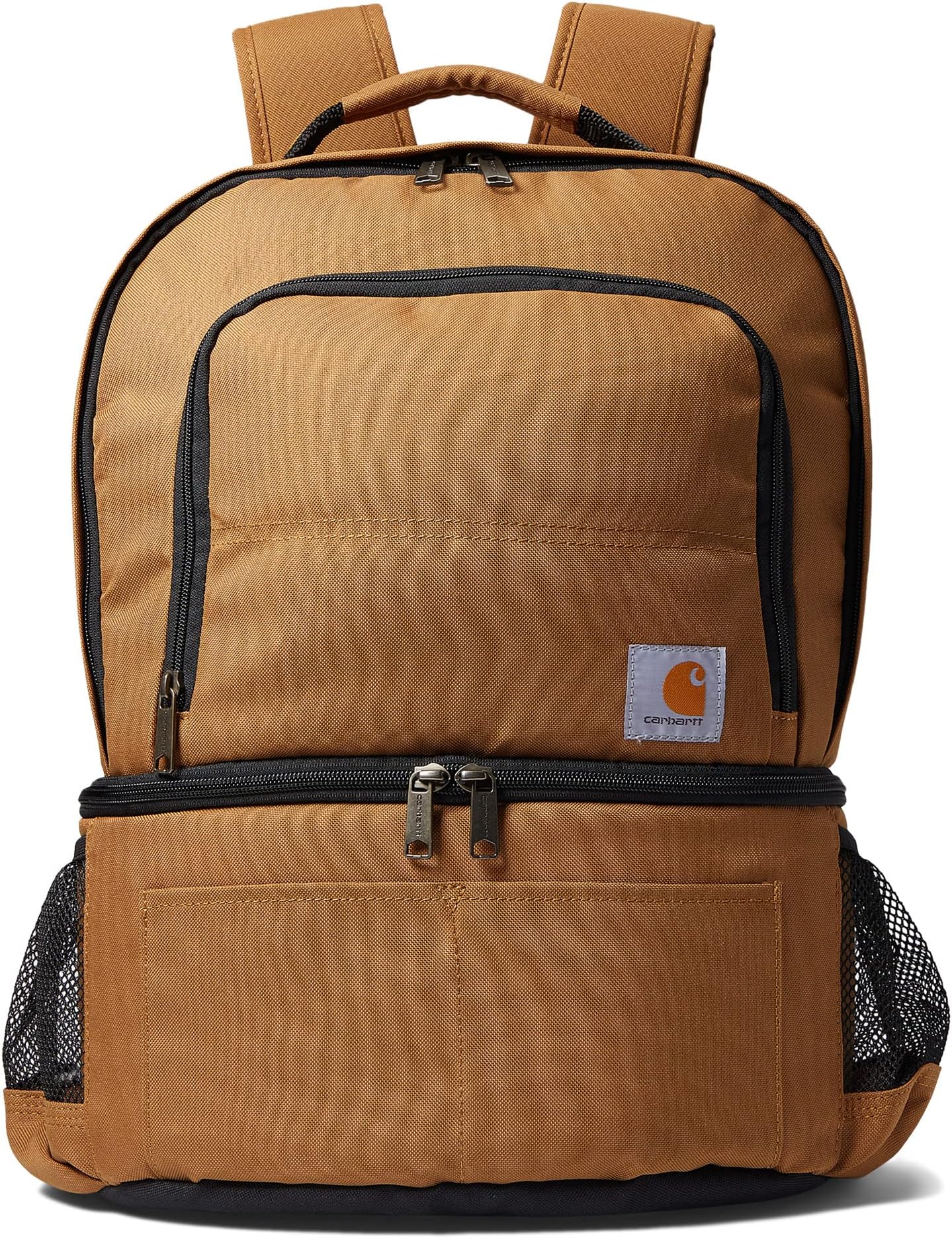 Рюкзак Insulated 24 Can Two Compartment Cooler Backpack Carhartt, цвет Carhartt Brown цена и фото