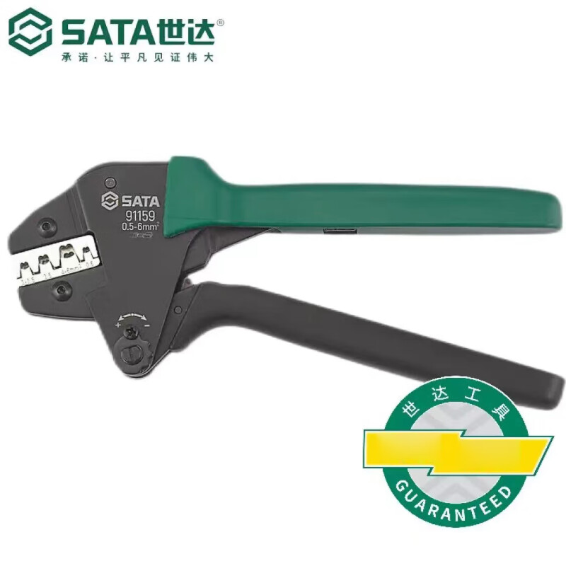 Shida 91159 Экономичные клещи для обжима штекерных клемм 0,25-6 мм² SATA