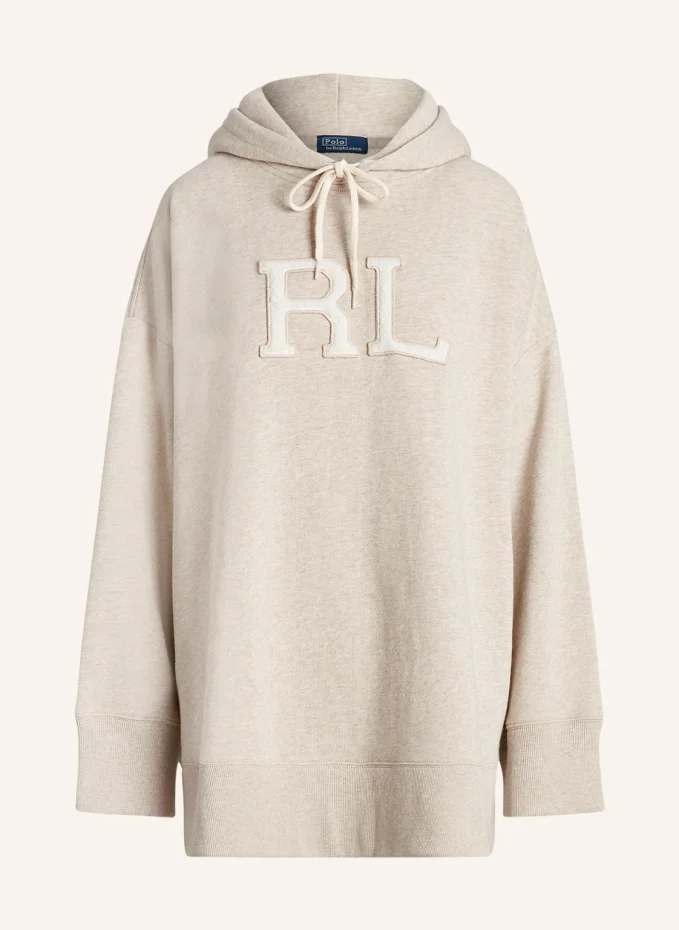 

Толстовка оверсайз Polo Ralph Lauren, бежевый
