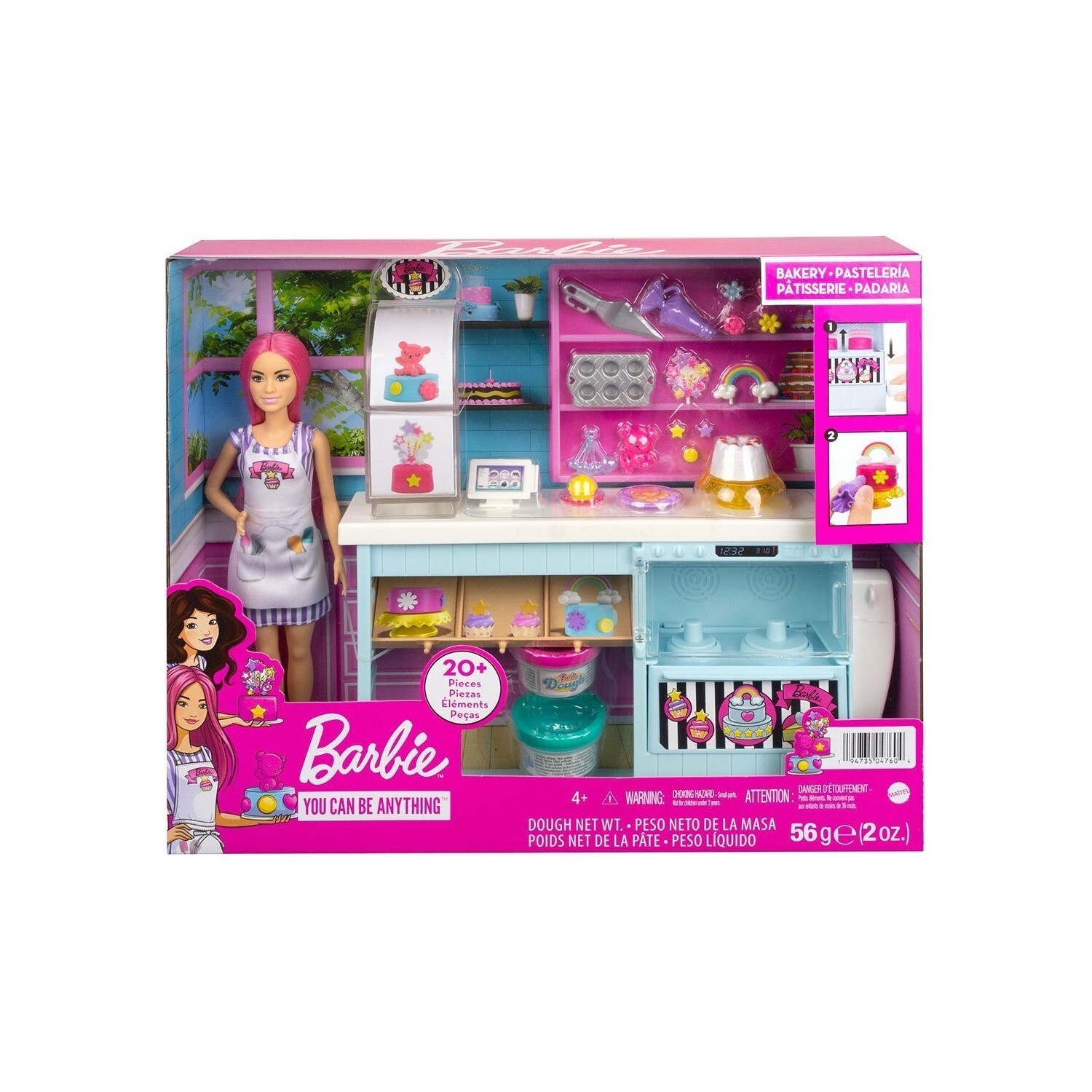 

Игровой набор Barbie Cake Shop HGB73