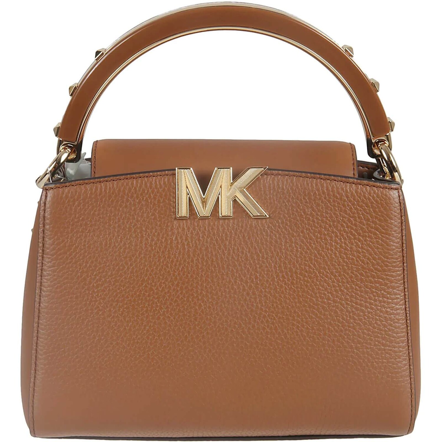 

Сумка-тоут Michael Kors Logo Plaque Top Handle, коричневый