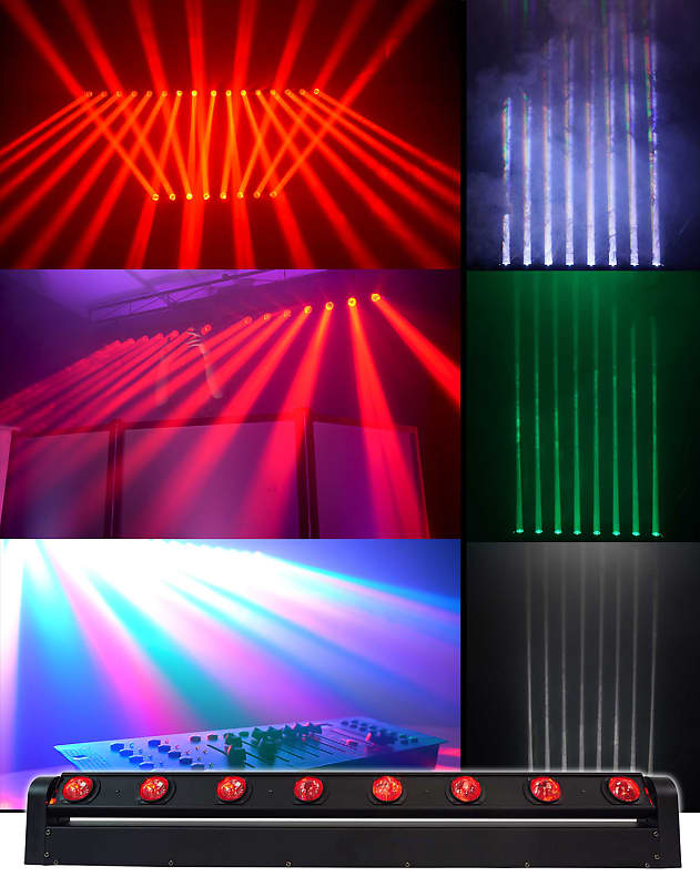 Моторизованная подвижная головка Rockville RGBW Color Strip Wash/Beam Light Bar головка моторизованная syrp genie one sy0060 0001