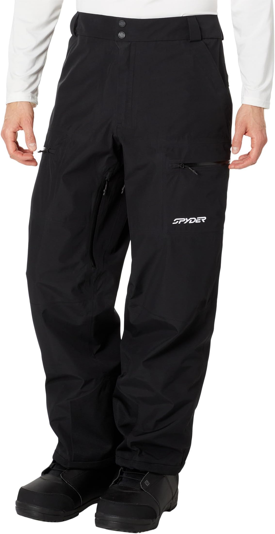 Брюки Turret GORE-TEX Shell Pants Spyder, черный брюки turret gore tex shell pants spyder черный