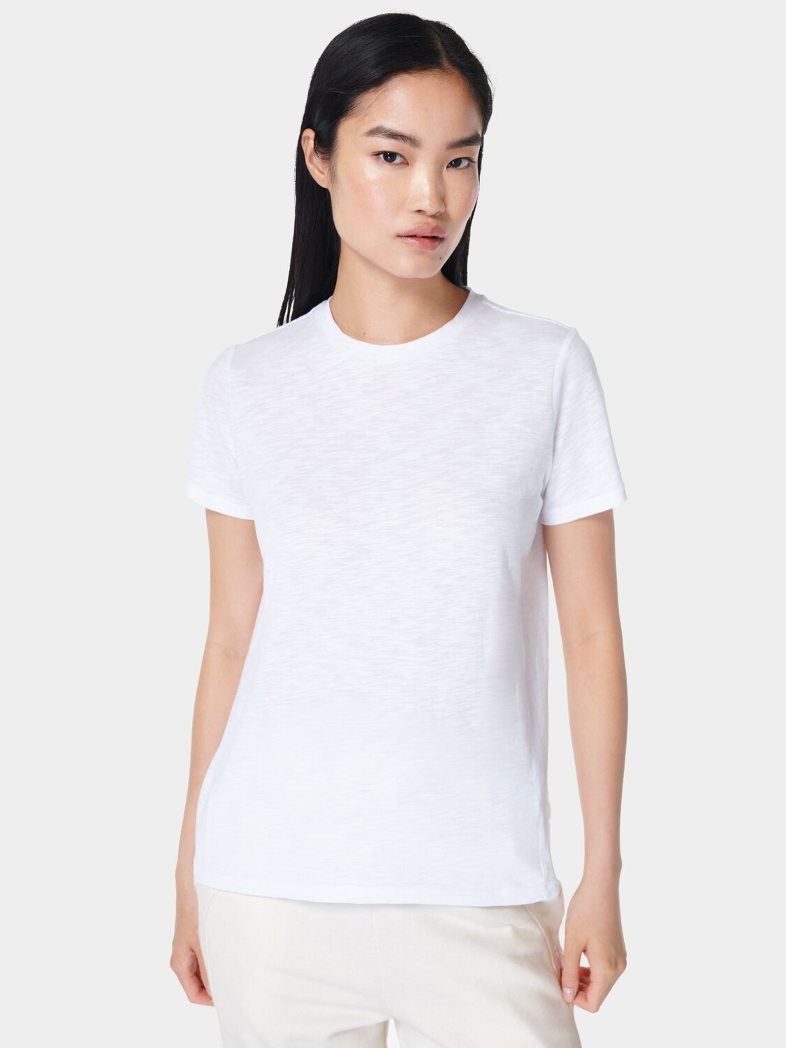 

Футболка из органического хлопка с круглым вырезом Sweaty Betty Refresh, белая, Белый
