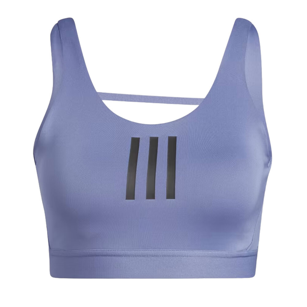 

Спортивный бюстгальтер Adidas Don't Rest Medium-support 3-stripes, сиреневый