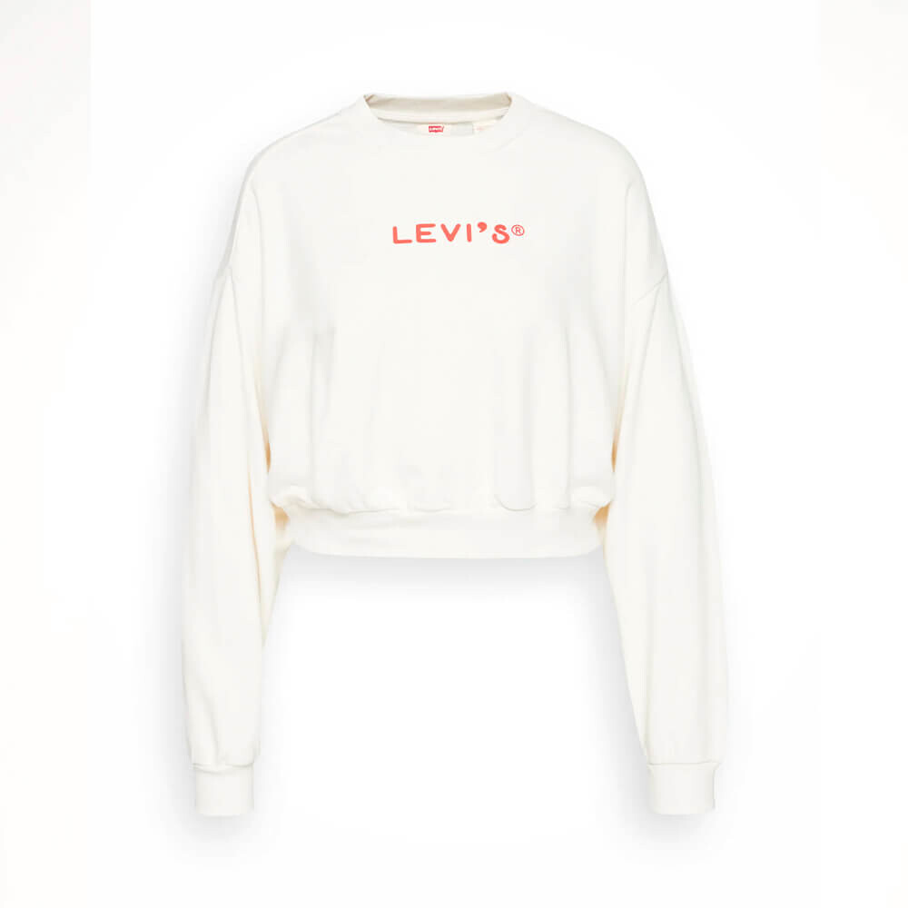 

Свитшот Levi's GRAPHIC LAUNDRY CREW, молочный