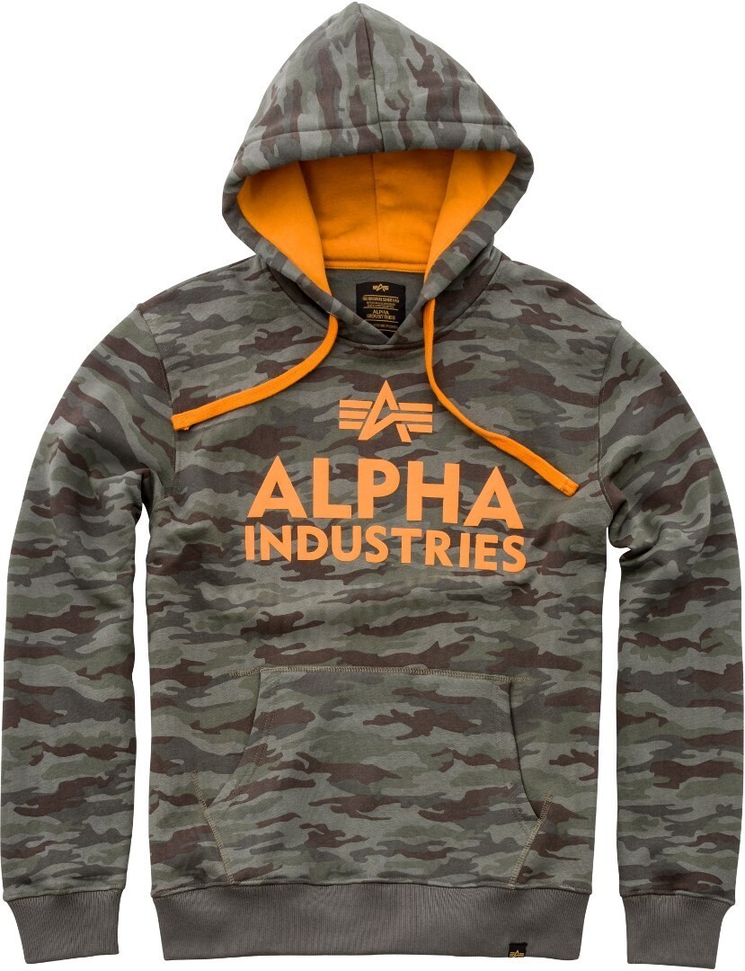 

Толстовка Alpha Industries Foam Print мужская, камуфляжная
