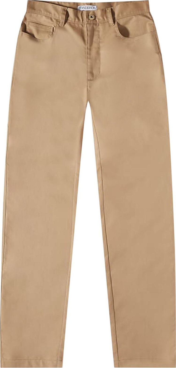 Брюки JW Anderson 5 Pocket Workwear Chino Pants 'Beige', загар