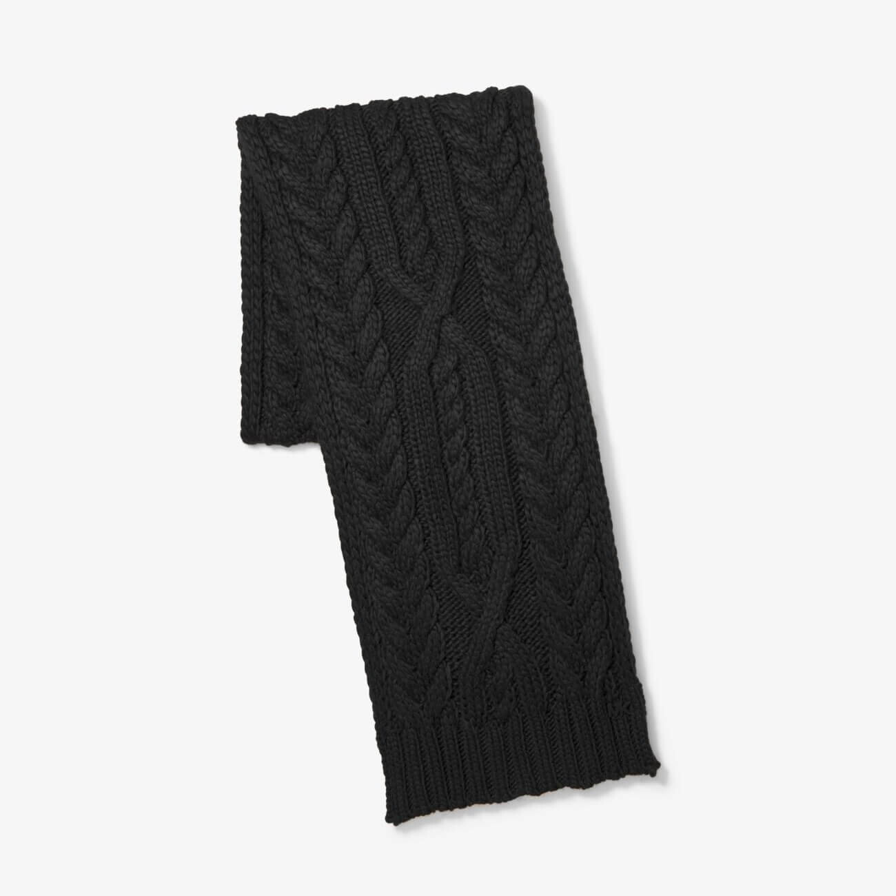 

Шарф Michael Kors Cable Knit, черный