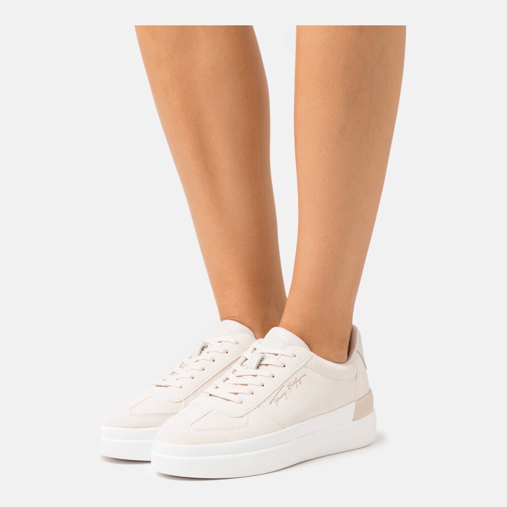 

Кроссовки Tommy Hilfiger Signature, feather white
