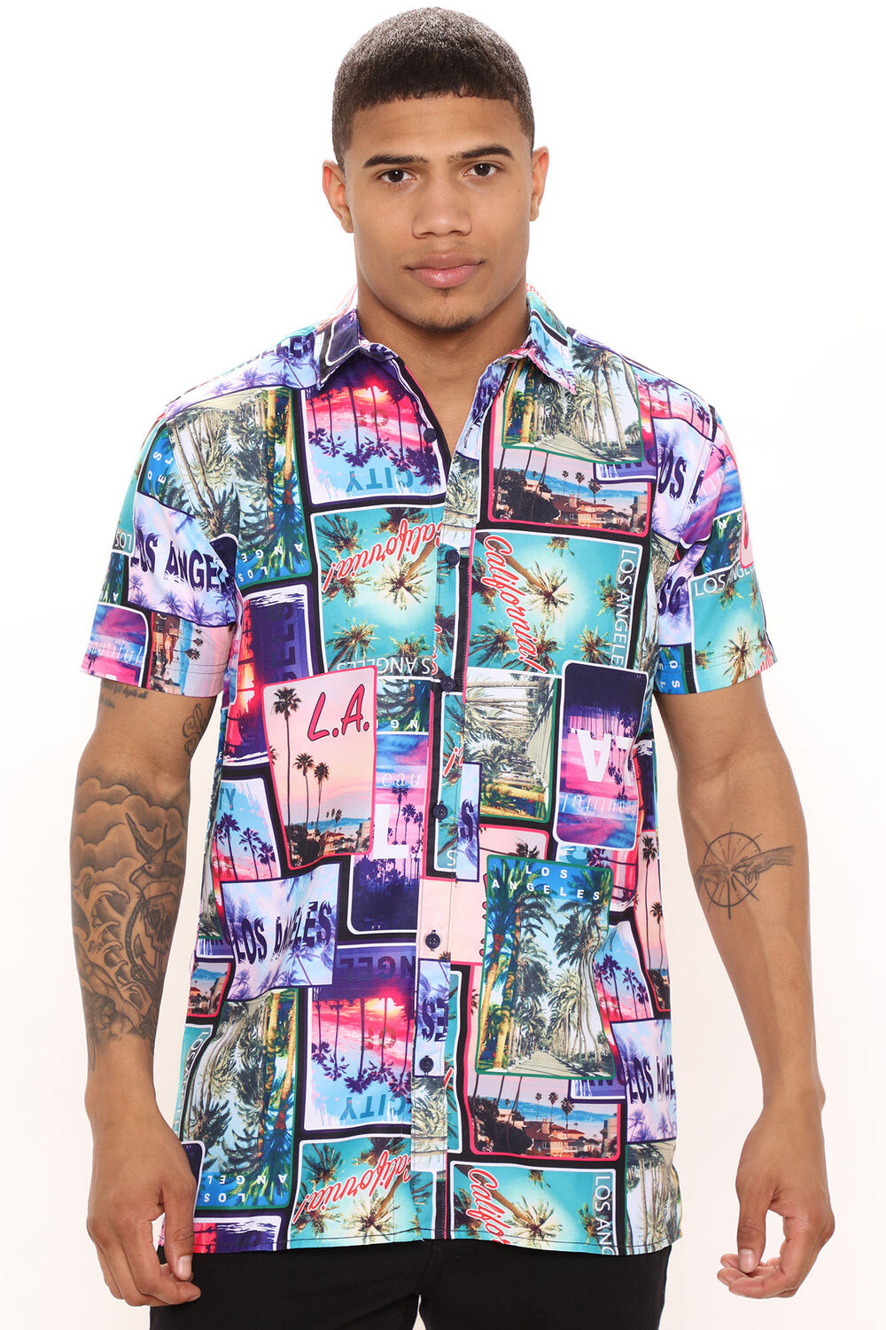 

Рубашка Fashion Nova D2195X3149, разноцветный
