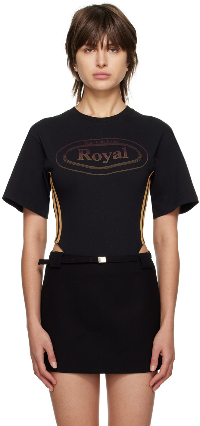 

Черное боди \Royal\"" TheOpen Product