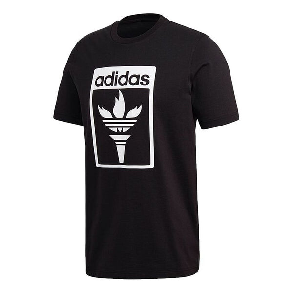 

Футболка Adidas originals Tee 1 Logo Printing Round Neck Short Sleeve Black, Черный