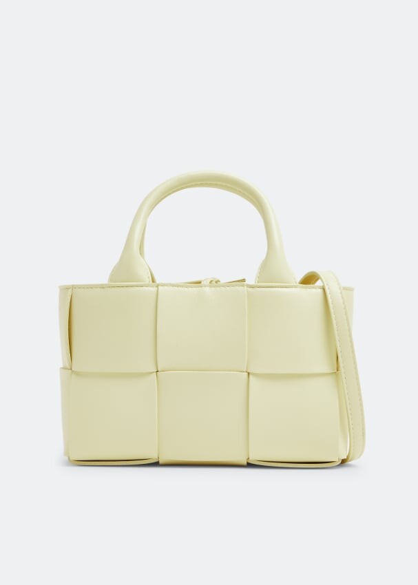 

Сумка-тоут BOTTEGA VENETA Candy Arco tote bag, желтый