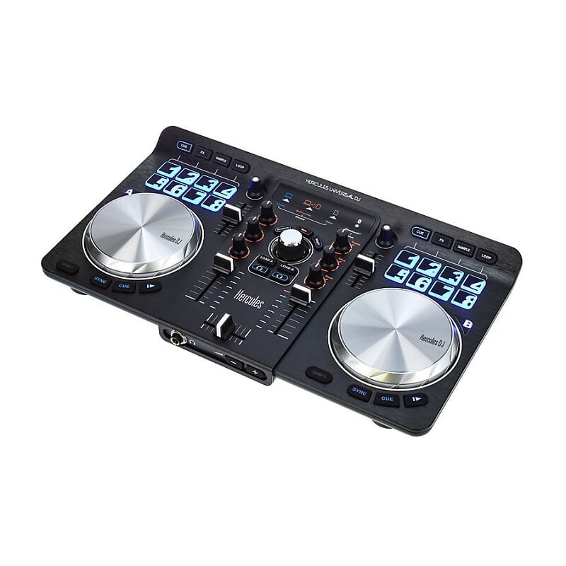 

Hercules Universal DJ — портативный DJ-контроллер со встроенным Bluetooth Universal DJ Controller