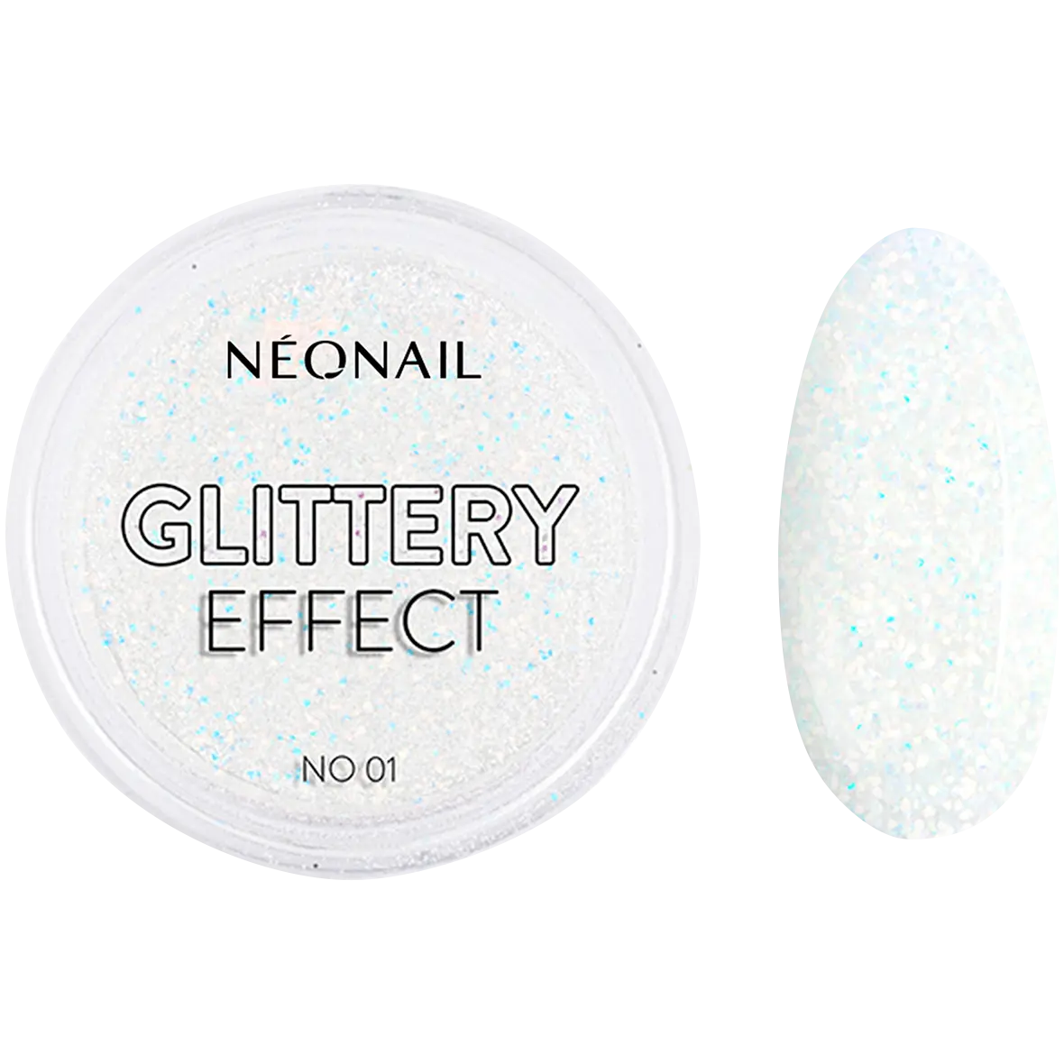 

Neonail Glittery Effect пудра для украшения ногтей 03, 1 упаковка