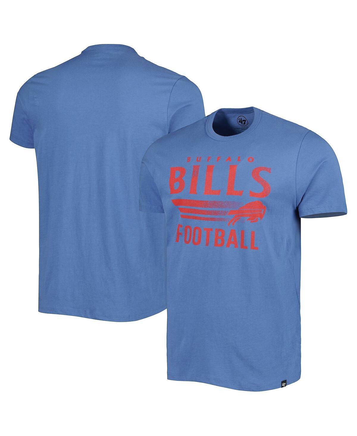 

Мужская футболка royal buffalo bills с логотипом rider franklin '47 Brand