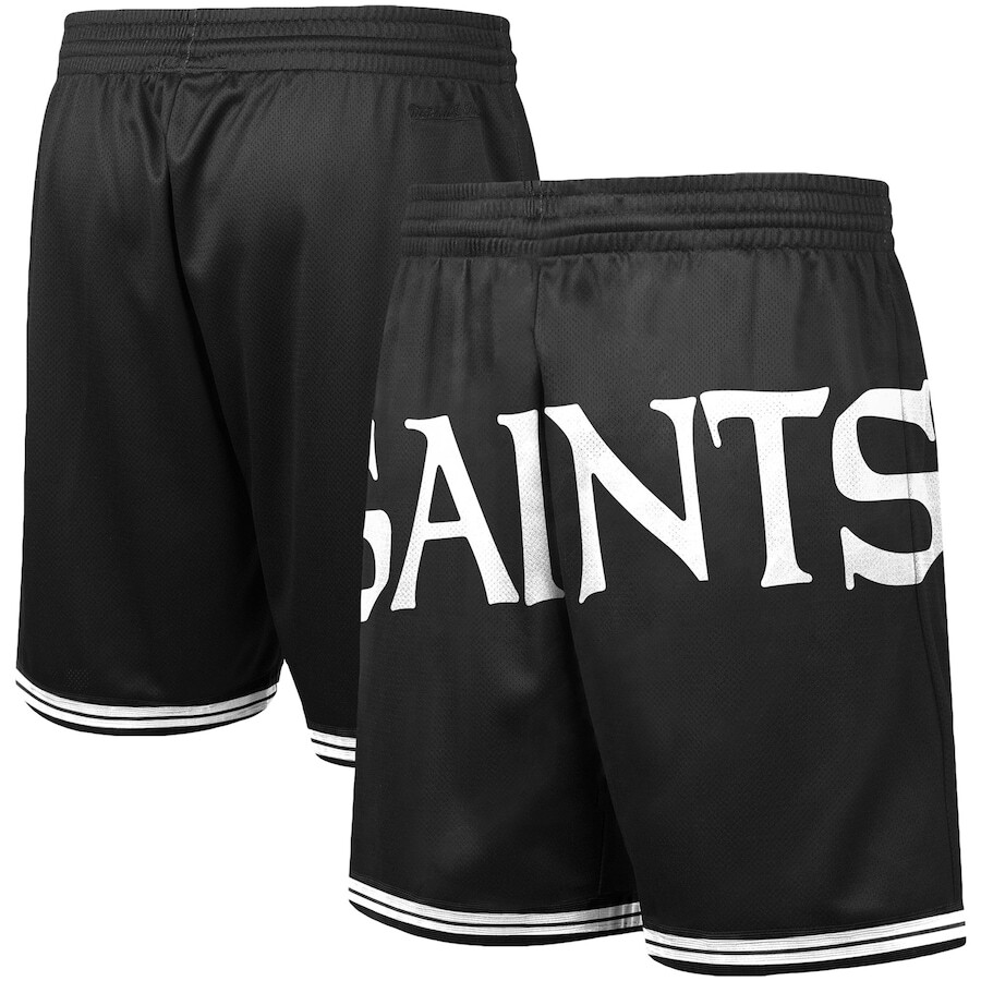 

Шорты Mitchell & Ness New Orleans Saints, черный