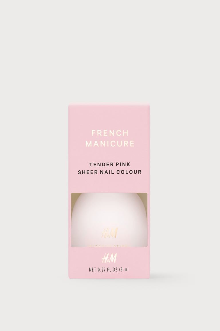 Лак для ногтей H&M, оттенок Tender Pink лак для французского маникюра essence 02 розовый на льду 8 мл