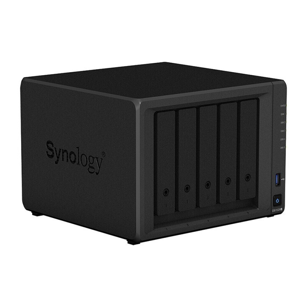 

Сетевое хранилище Synology DS1520+ с 5 жесткими дисками Seagate Cool Wolf IronWolf ST4000VN008 4 ТБ