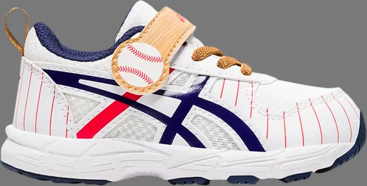 

Кроссовки gel contend 6 ts 'white peacoat' Asics, белый