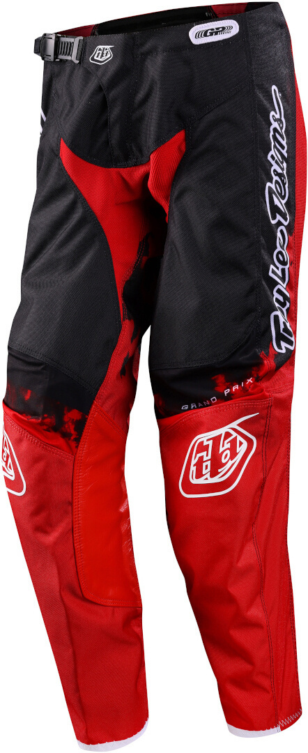 Штаны Troy Lee Designs GP Astro Молодежные мотокроссовые, красно-черные