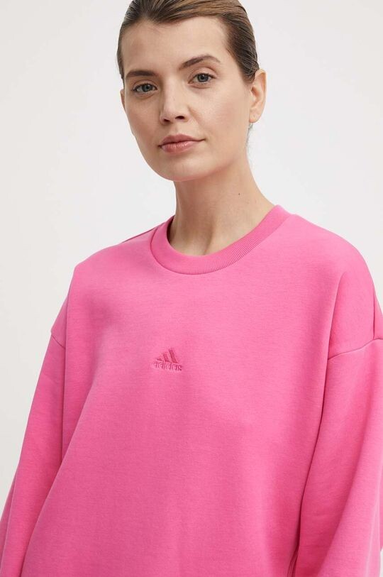 

Толстовка с капюшоном adidas, розовый