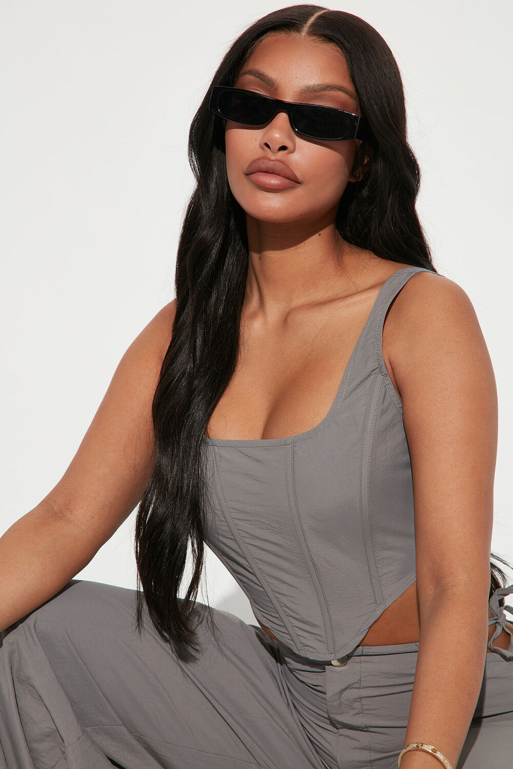 

Корсет Fashion Nova TP30000CT, угольный