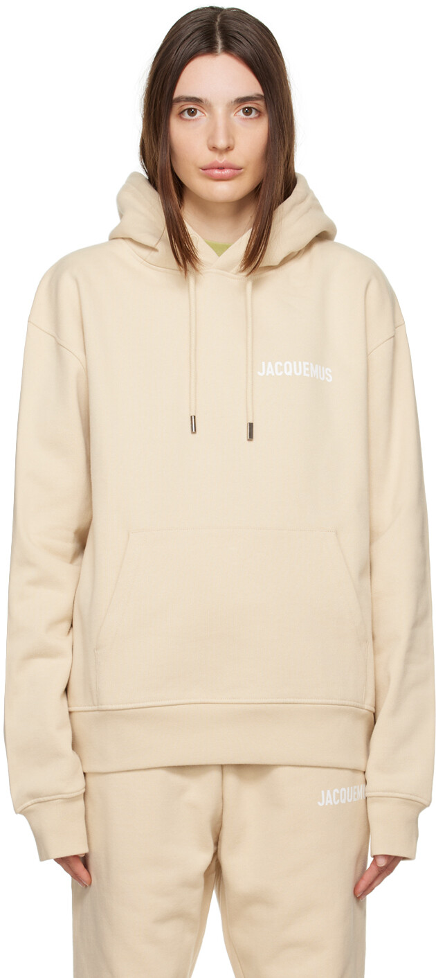 

Худи 'Le Sweatshirt Jacquemus' бежевого цвета, Бежевый