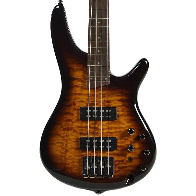 

Ibanez SR400EQM 4 струнная гитара Dragon Eye Burst