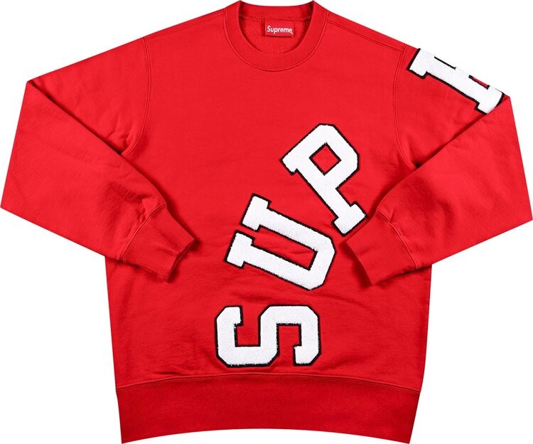 

Толстовка Supreme Big Arc Crewneck 'Red', красный
