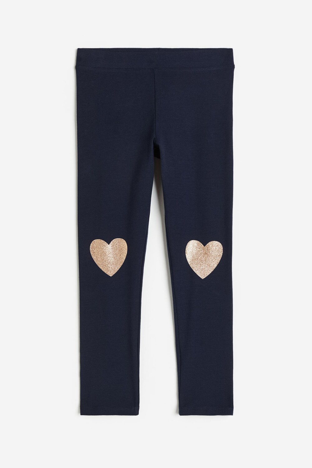 

Леггинсы H&M Kids Hearts, темно-синий