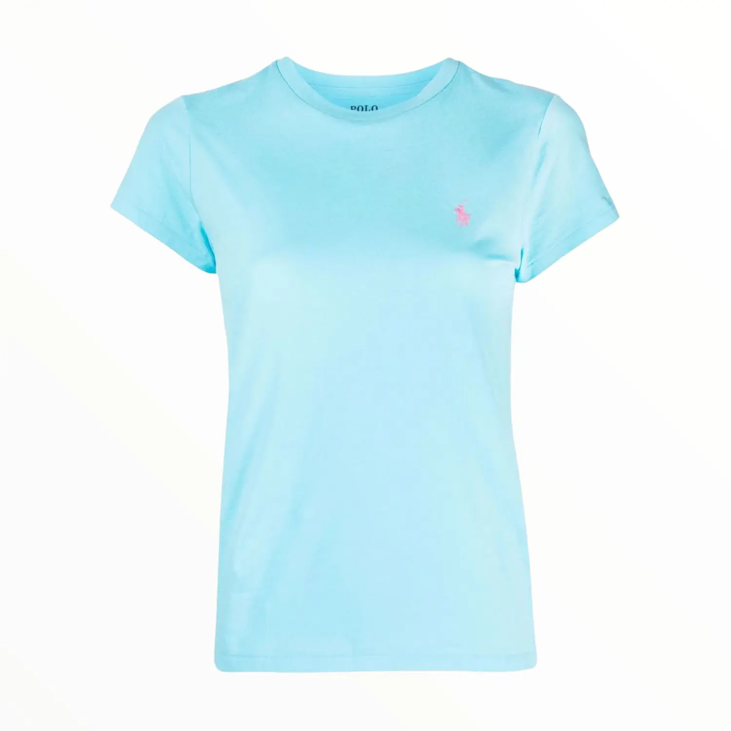 

Футболка Polo Ralph Lauren Cotton With Logo, голубой