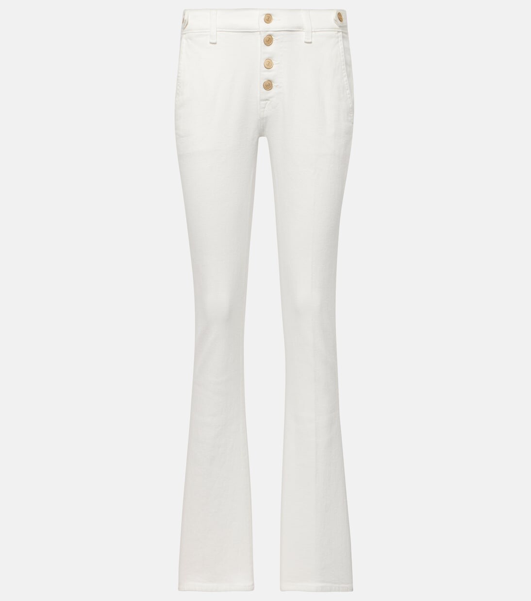 

Джинсы Bootcut со средней посадкой 7 For All Mankind, белый
