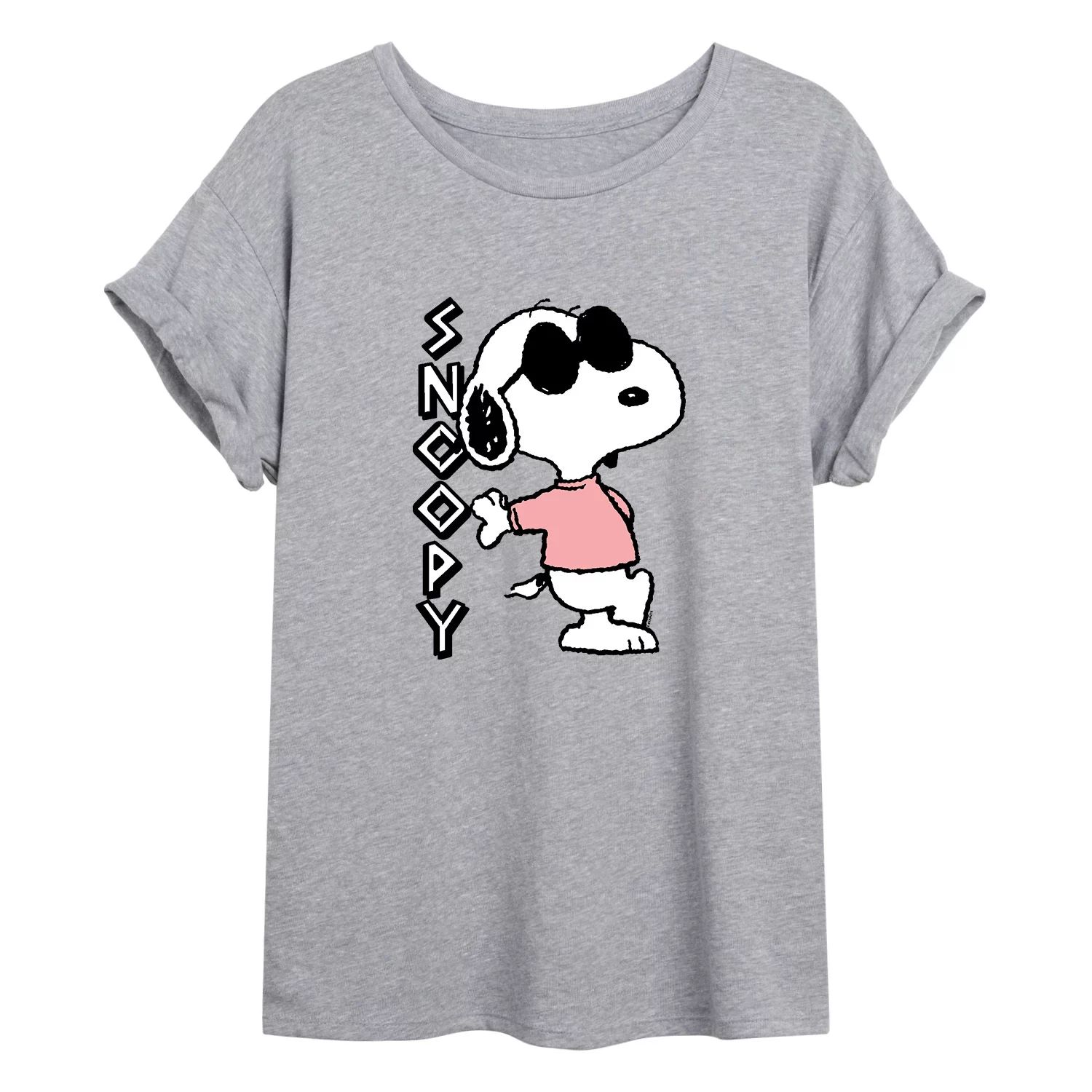 Детская струящаяся футболка Peanuts Snoopy Cool Licensed Character