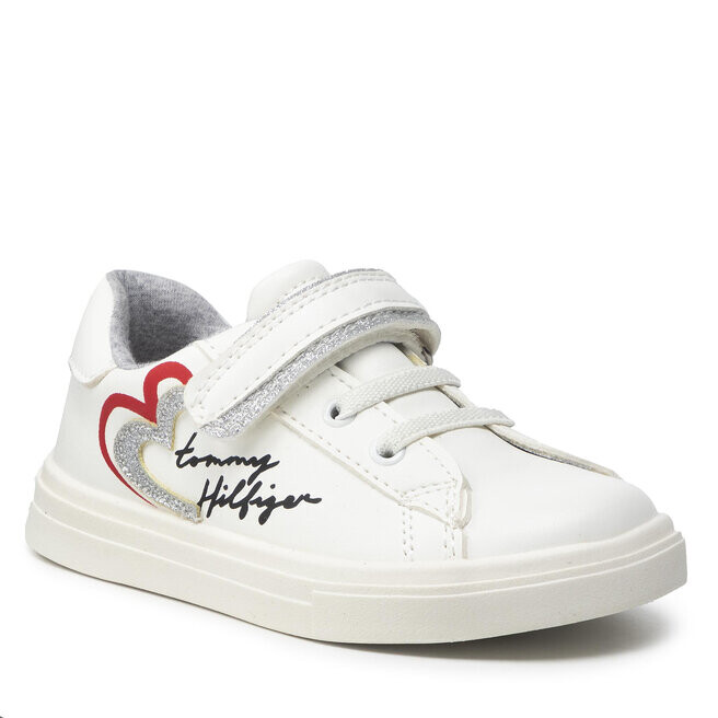 

Кроссовки Tommy Hilfiger LowCut Lace-Up/Velcro, белый
