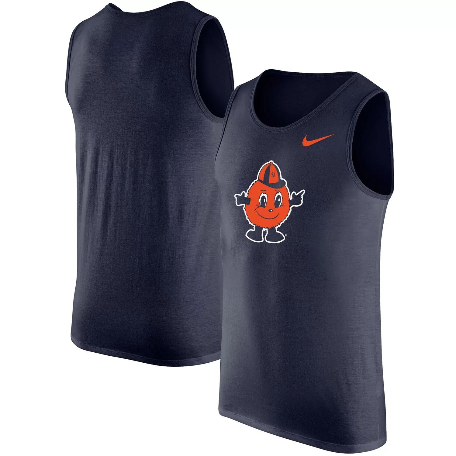 

Мужская майка Nike Navy Syracuse Orange Vintage Logo Performance