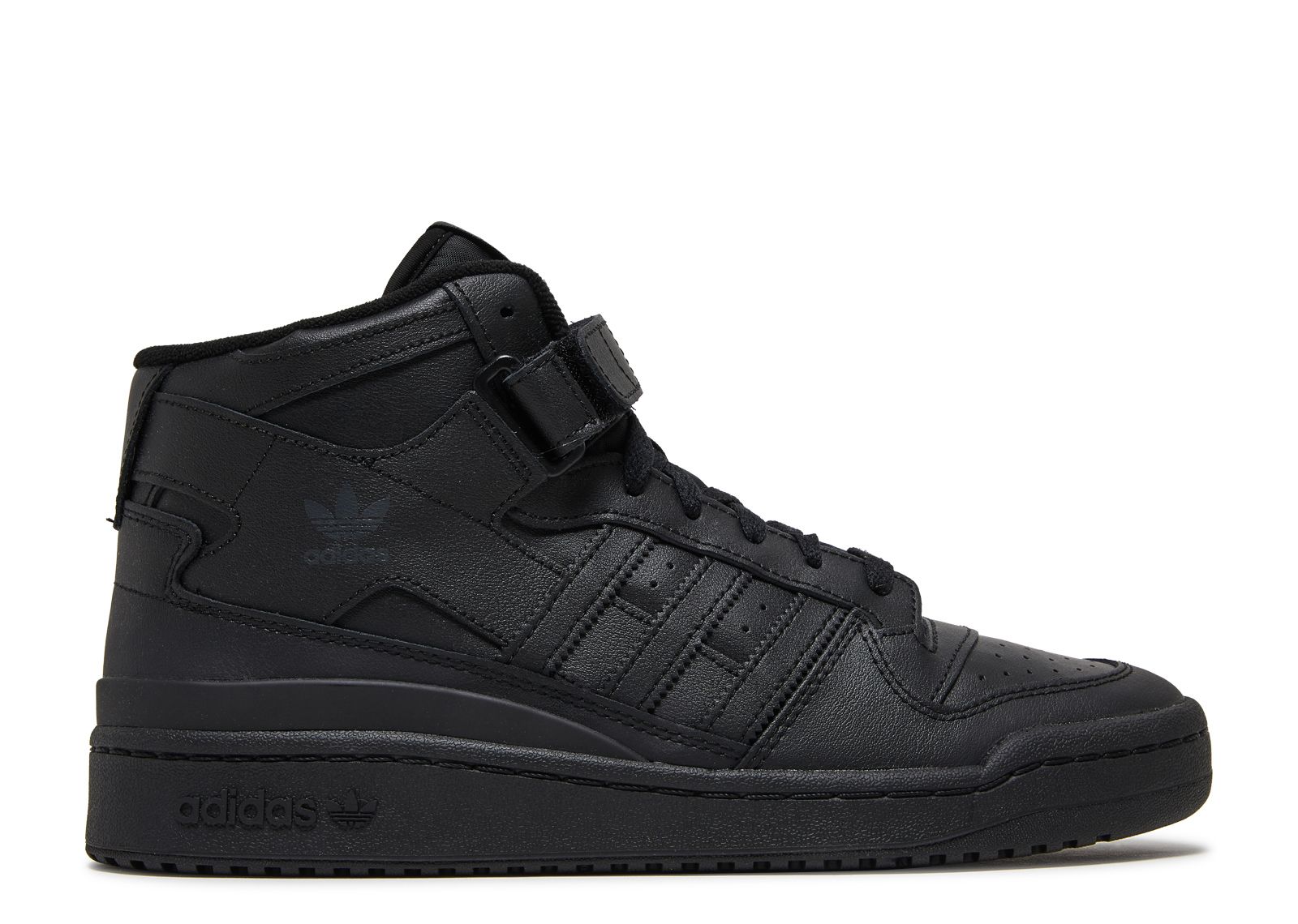 

Кроссовки adidas Forum Mid 'Triple Black', черный