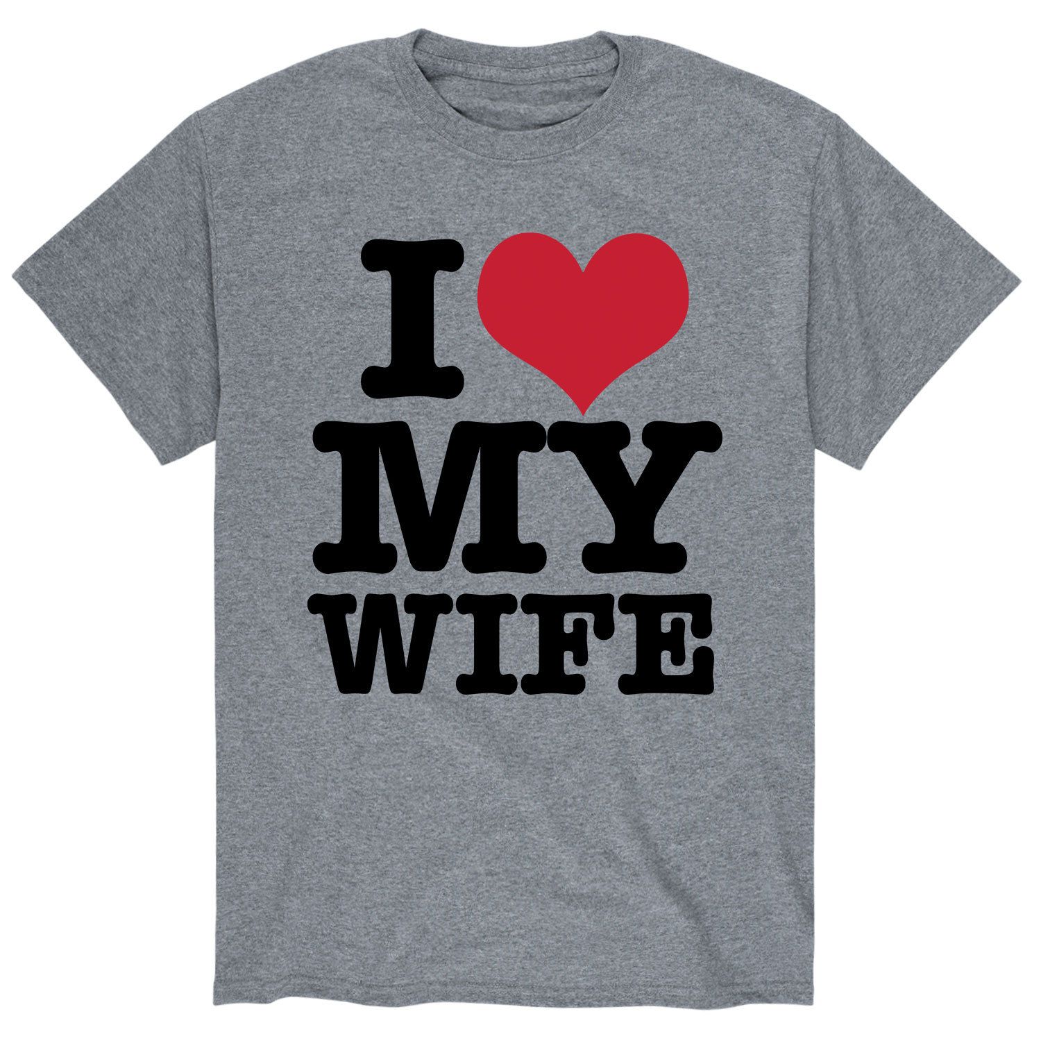 Мужская футболка I Heart My Wife Licensed Character