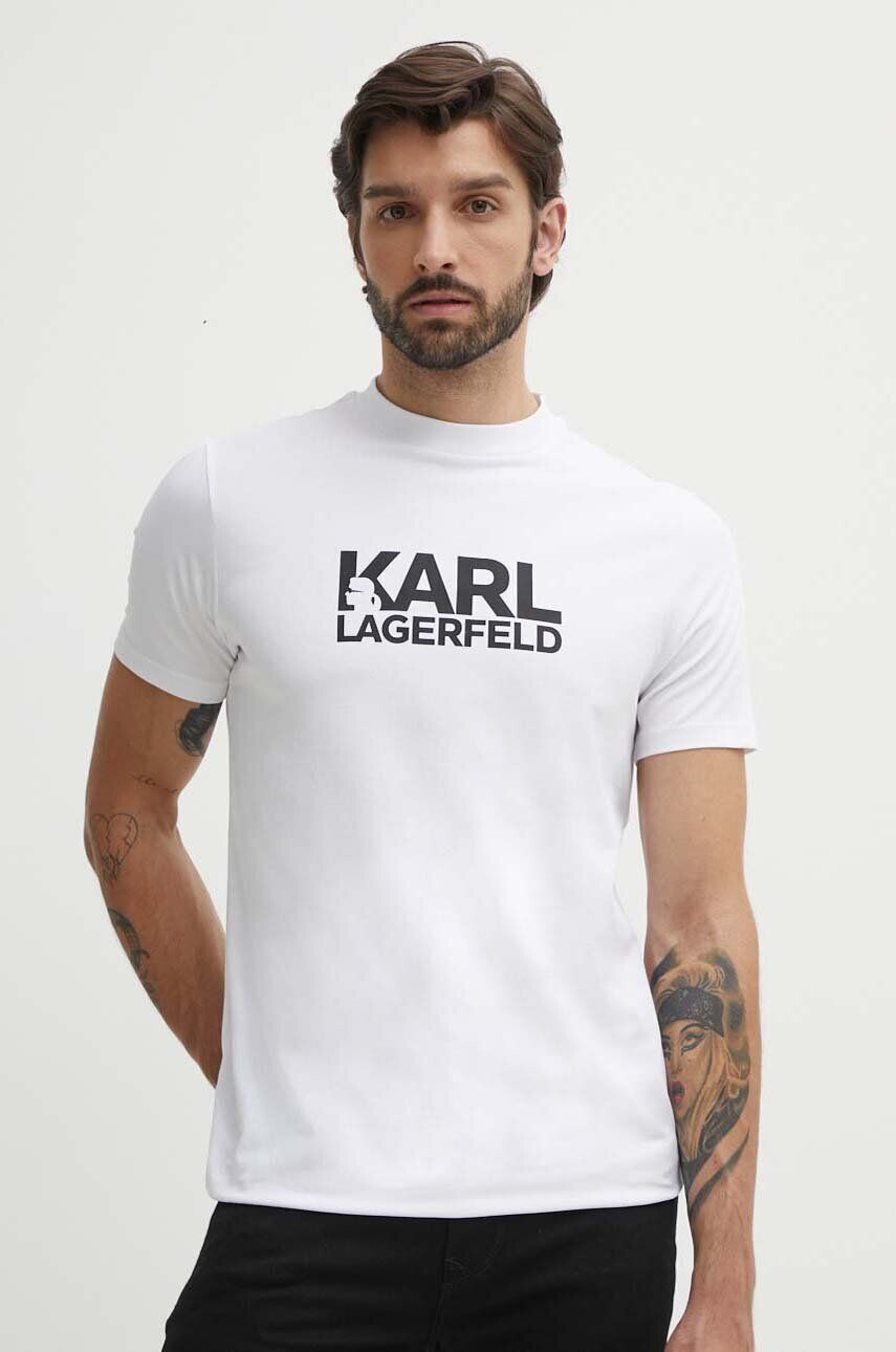 

Футболка Карла Лагерфельда Karl Lagerfeld, белый