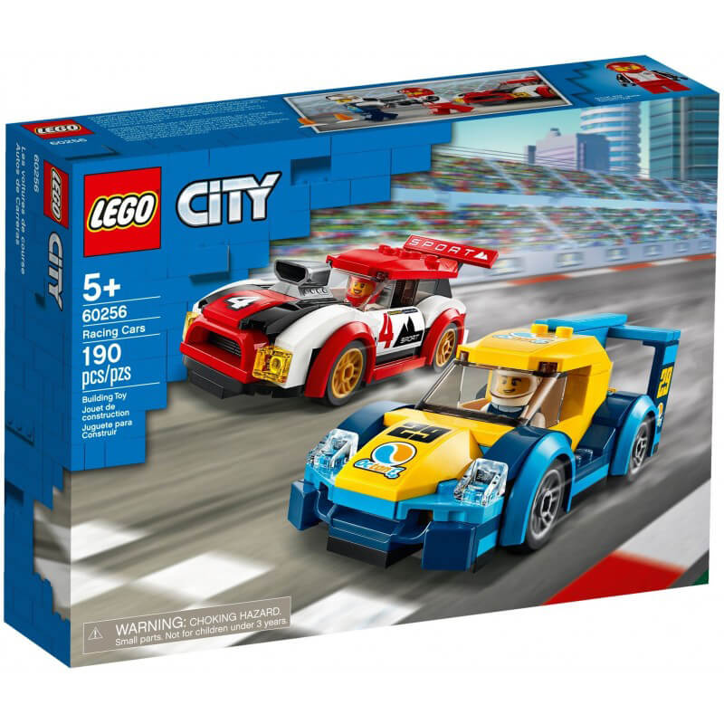 конструктор сити гоночные автомобили Конструктор LEGO City 60256 Гоночные автомобили