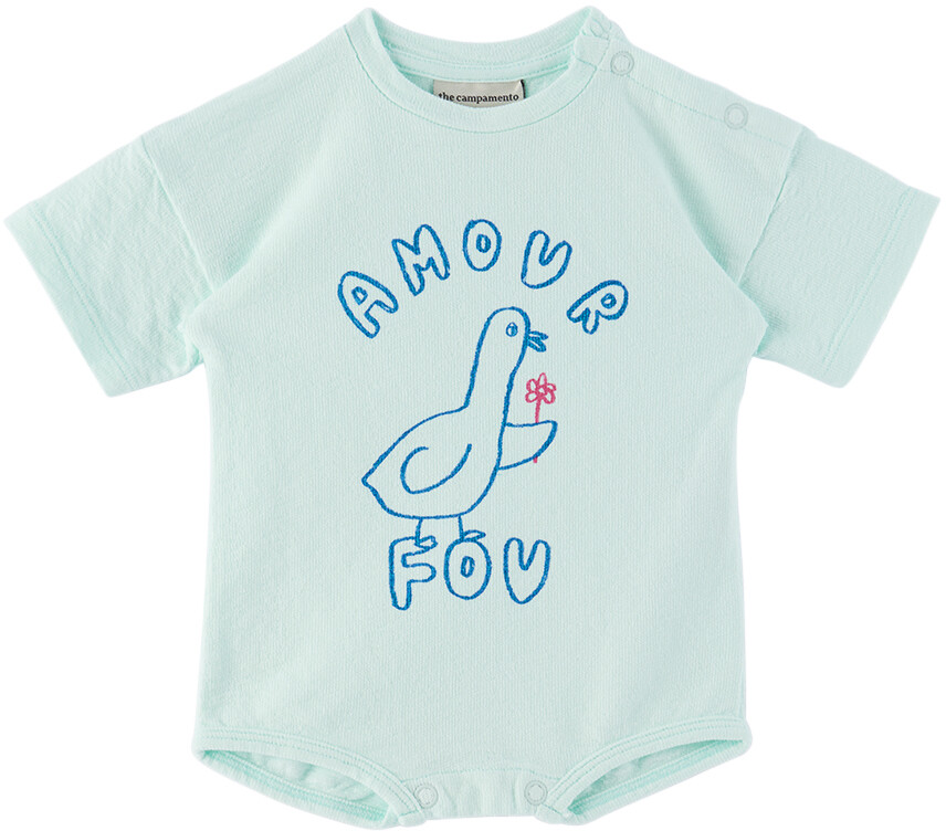 

Голубое боди 'Amour Fou' The Campamento