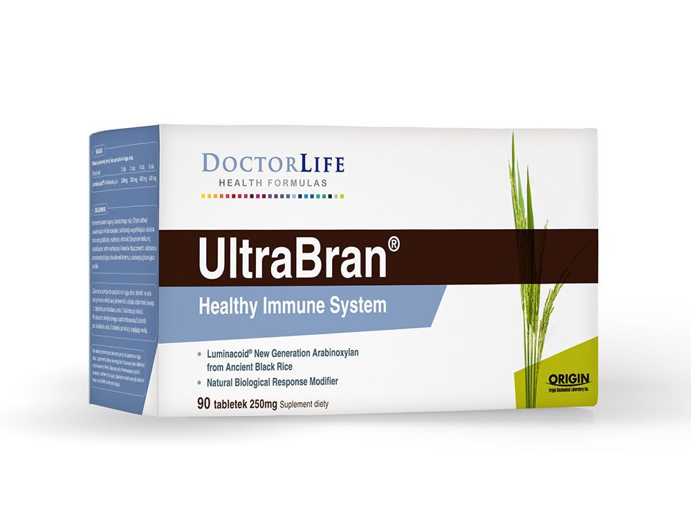 Doctor Life UltraBran БАД здоровая иммунная система, 90 таблеток/1 упаковка doctor life poly cist control бад 90 капсул