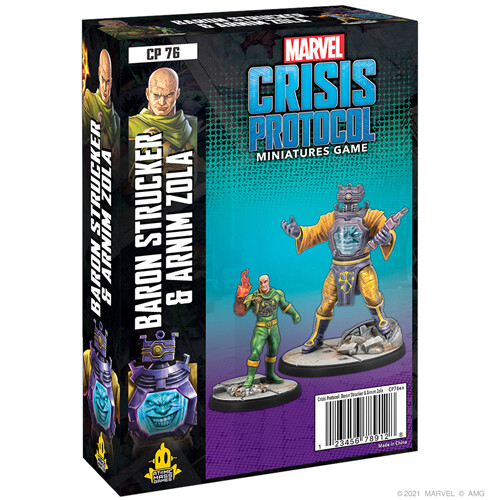 

Фигурки Baron Strucker And Arnim Zola: Marvel Crisis Protocol