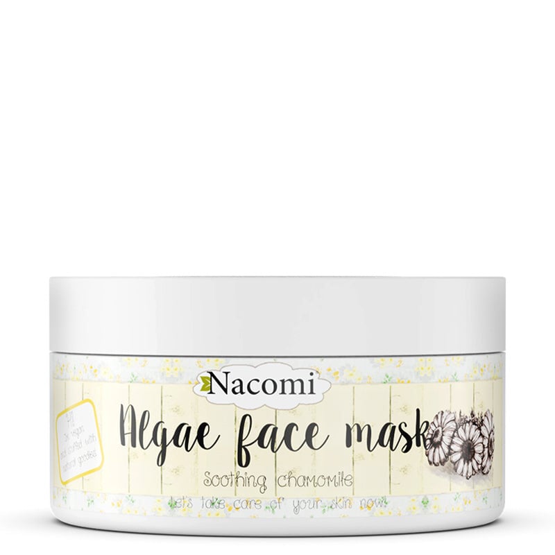 

Nacomi Algae Face Mask Soothing Chamomile успокаивающая ромашковая маска с водорослями 42г