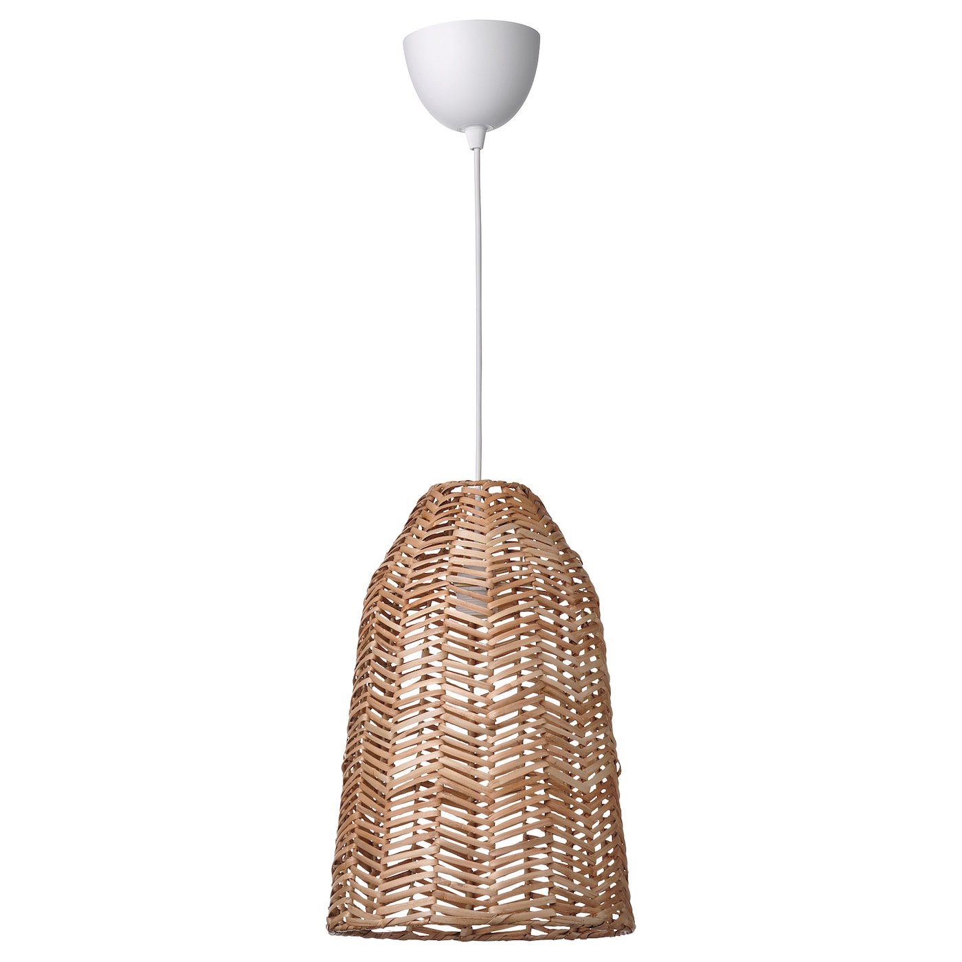 KAPPELAND / HEMMA Потолочный светильник, ротанг/белый IKEA